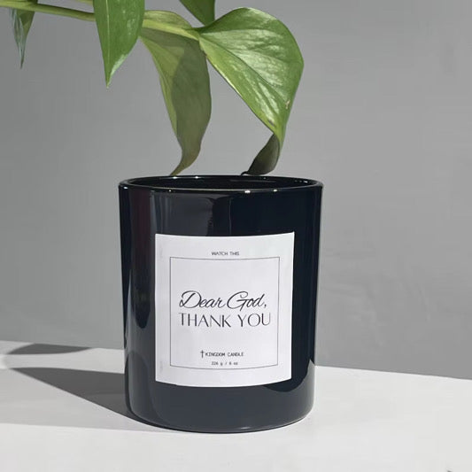 Dear God- Gratitude Candle