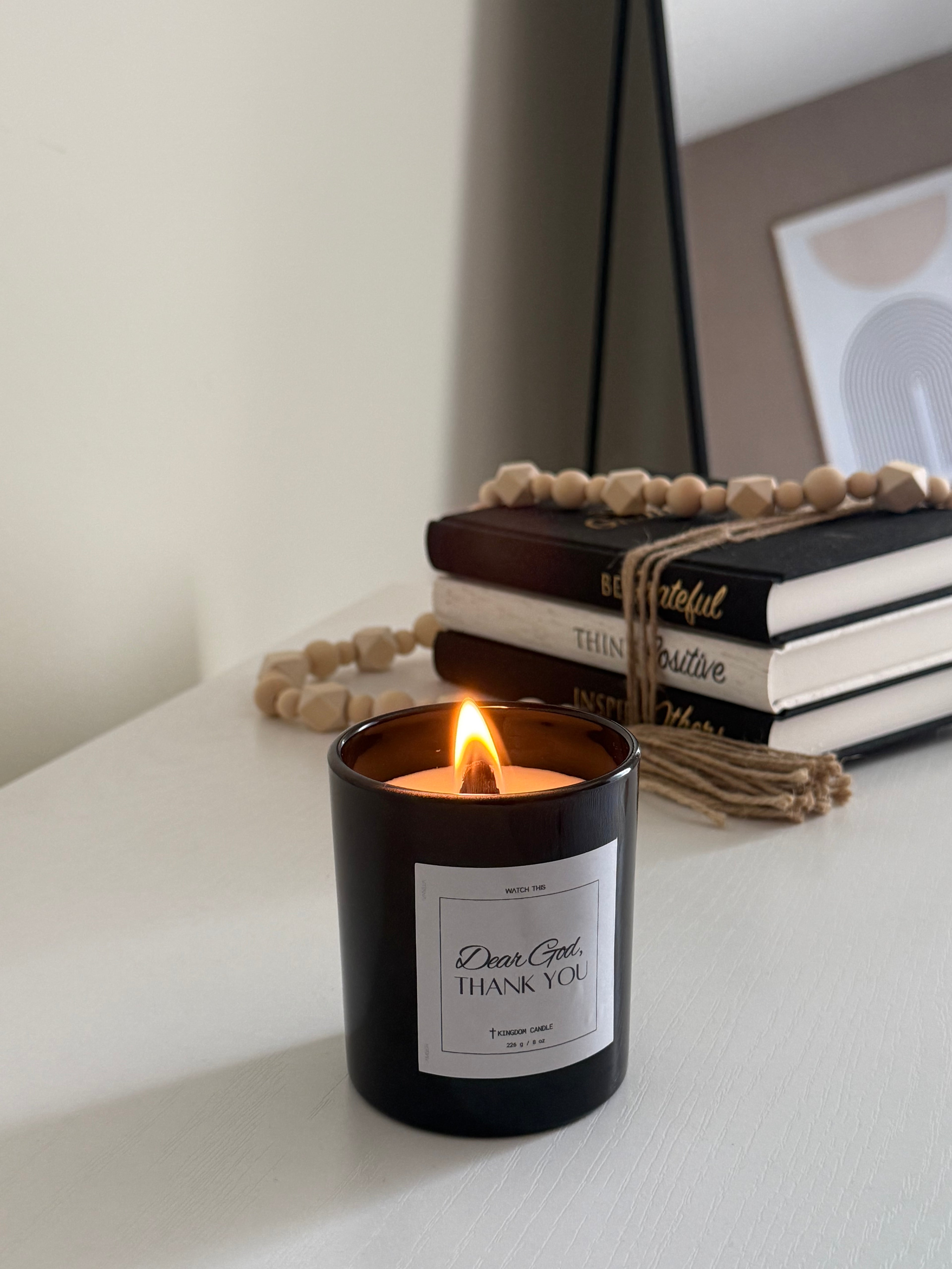 Dear God- Gratitude Candle