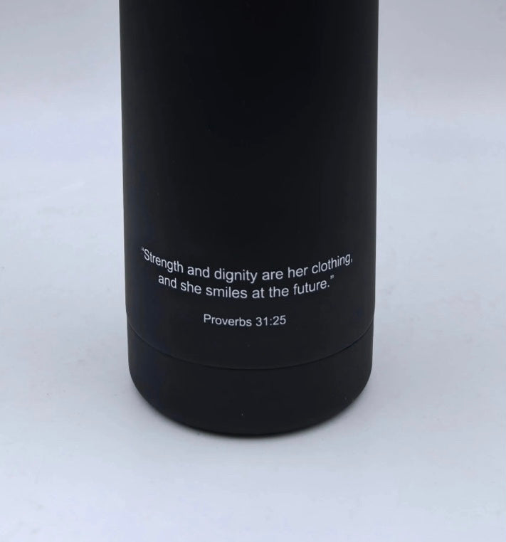 Proverbs 31:25 Water Bottle