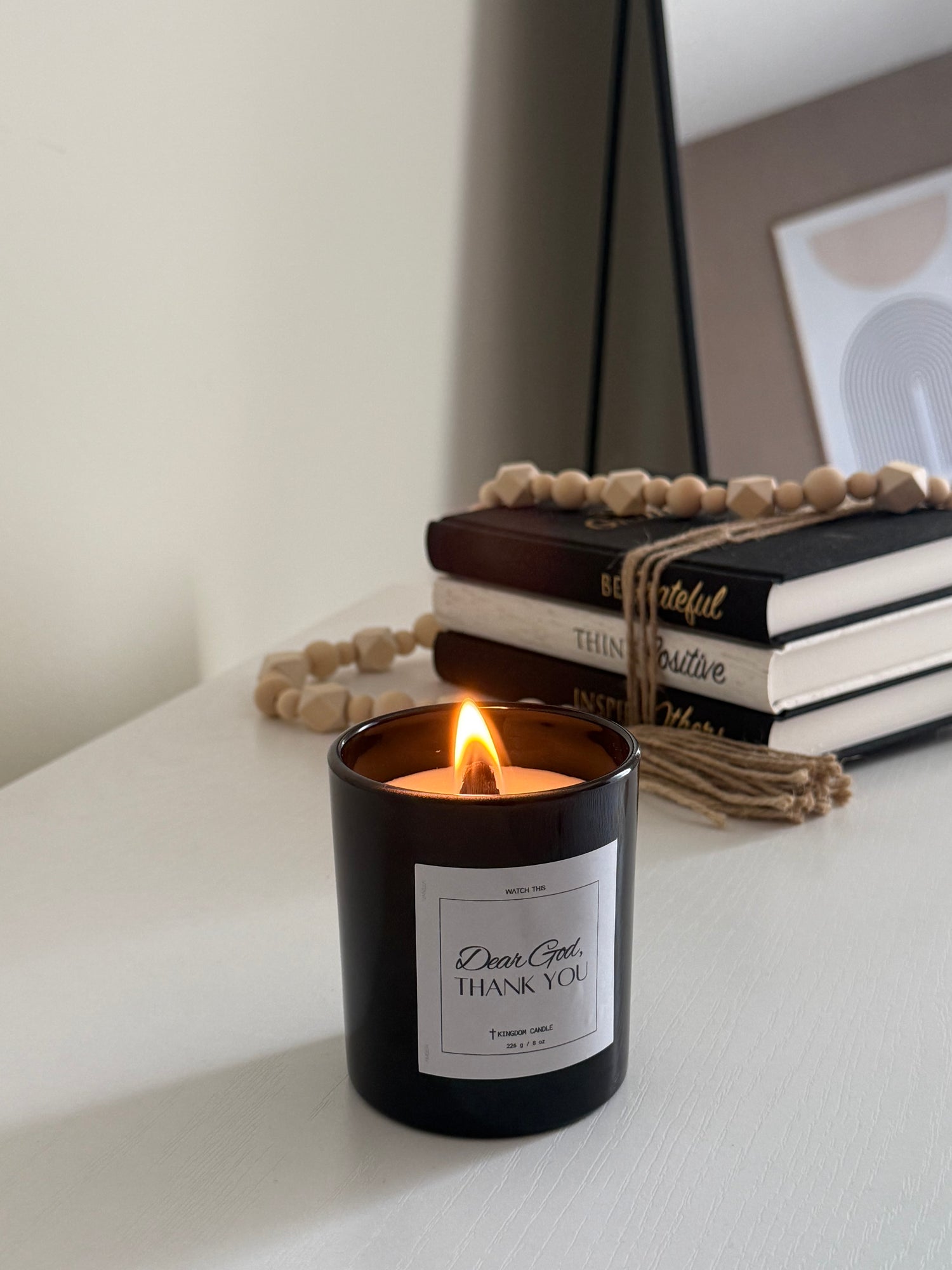 Dear God- Gratitude Candle