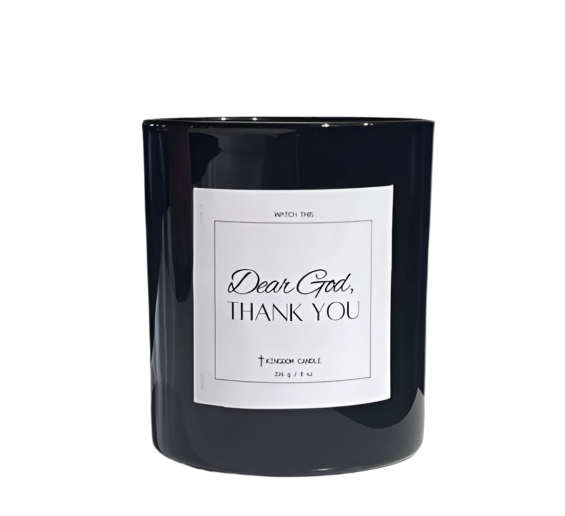 Dear God- Gratitude Candle
