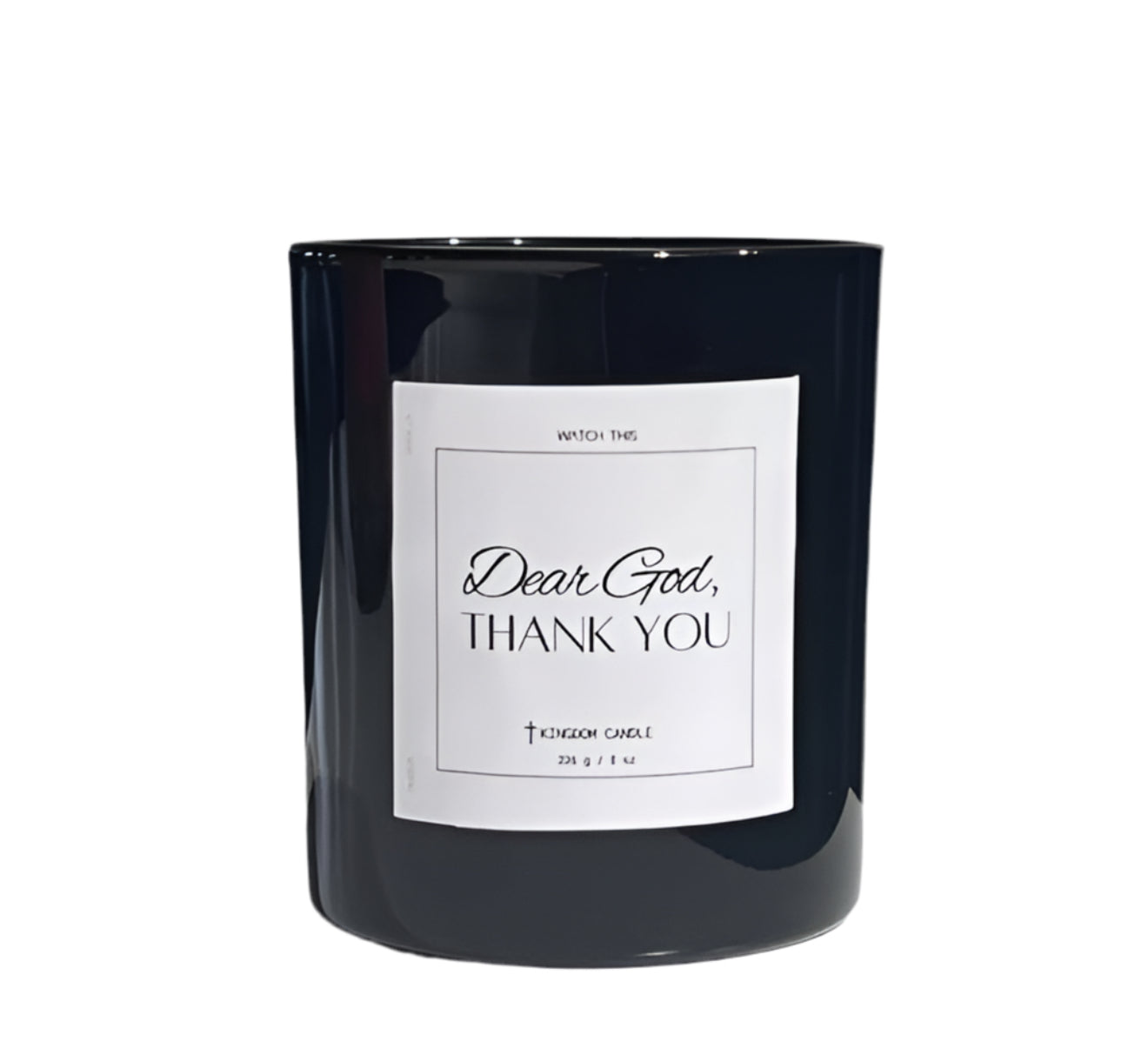 Dear God- Gratitude Candle